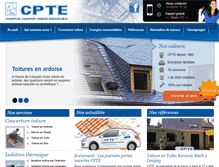 Tablet Screenshot of cpte.fr